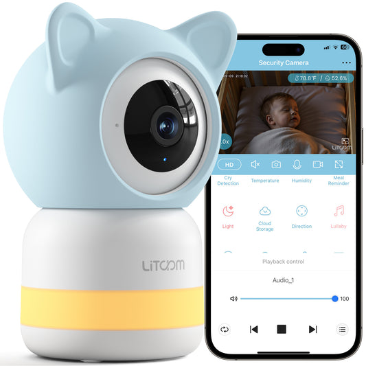 Litokam P6 Baby Camera (Wired)